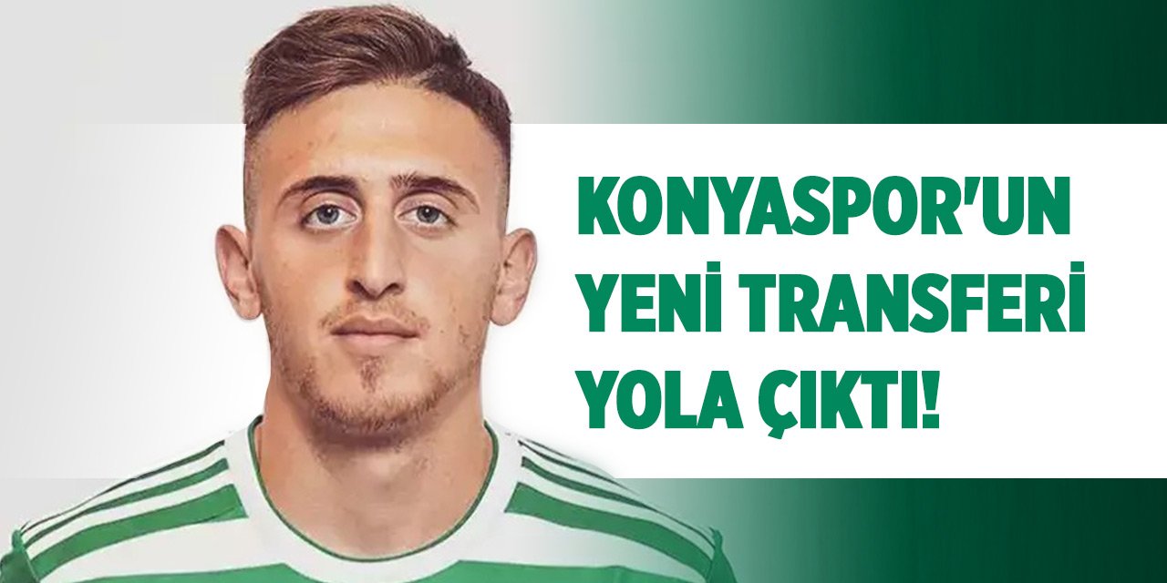 Konyaspor'un yeni transferi yola çıktı!