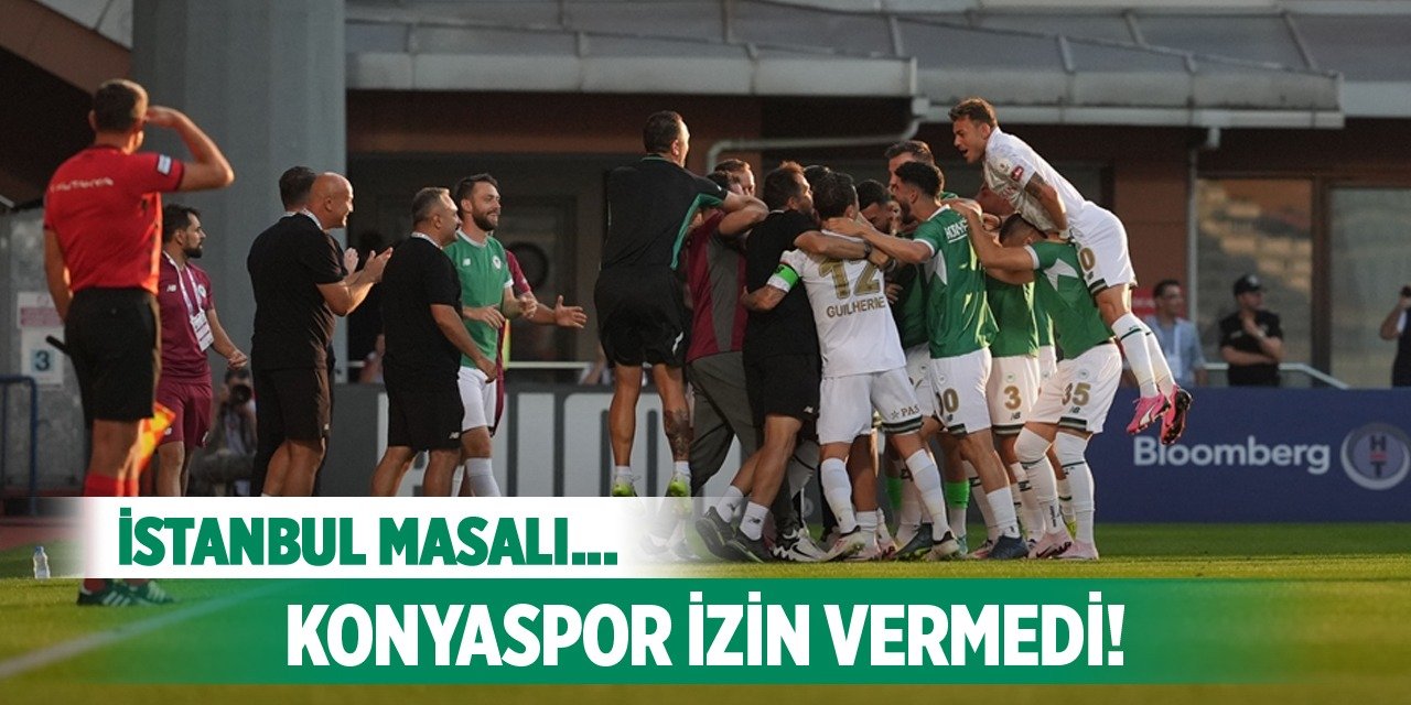 Konyaspor rakibine engel oldu!