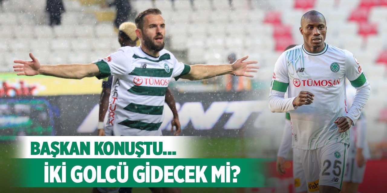 Konyaspor'daki iki golcünün son durumu!