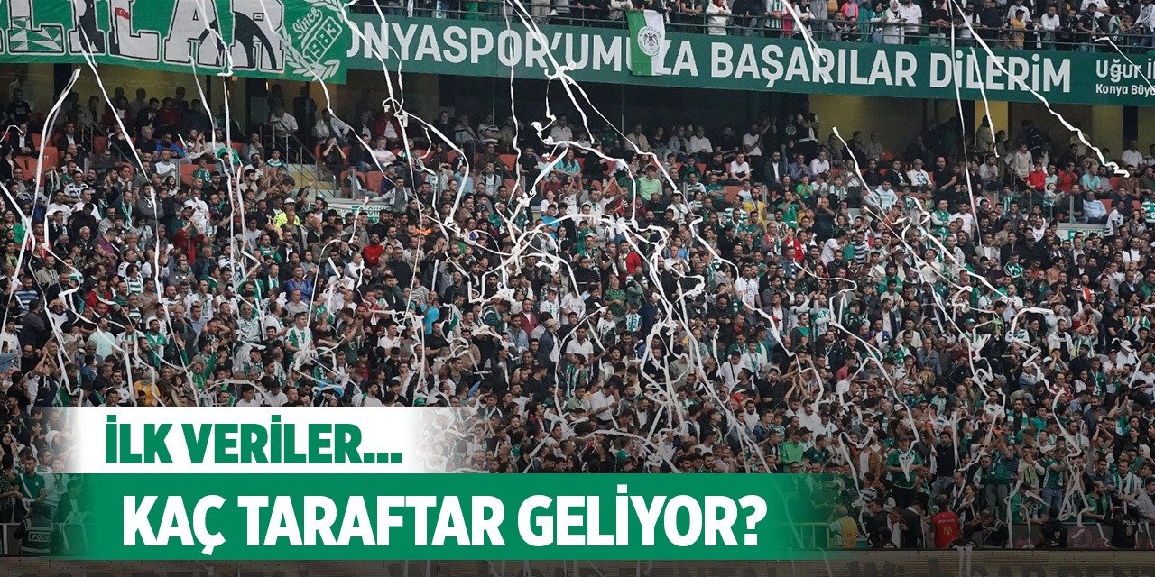 Konyaspor taraftarı yerini alacak!