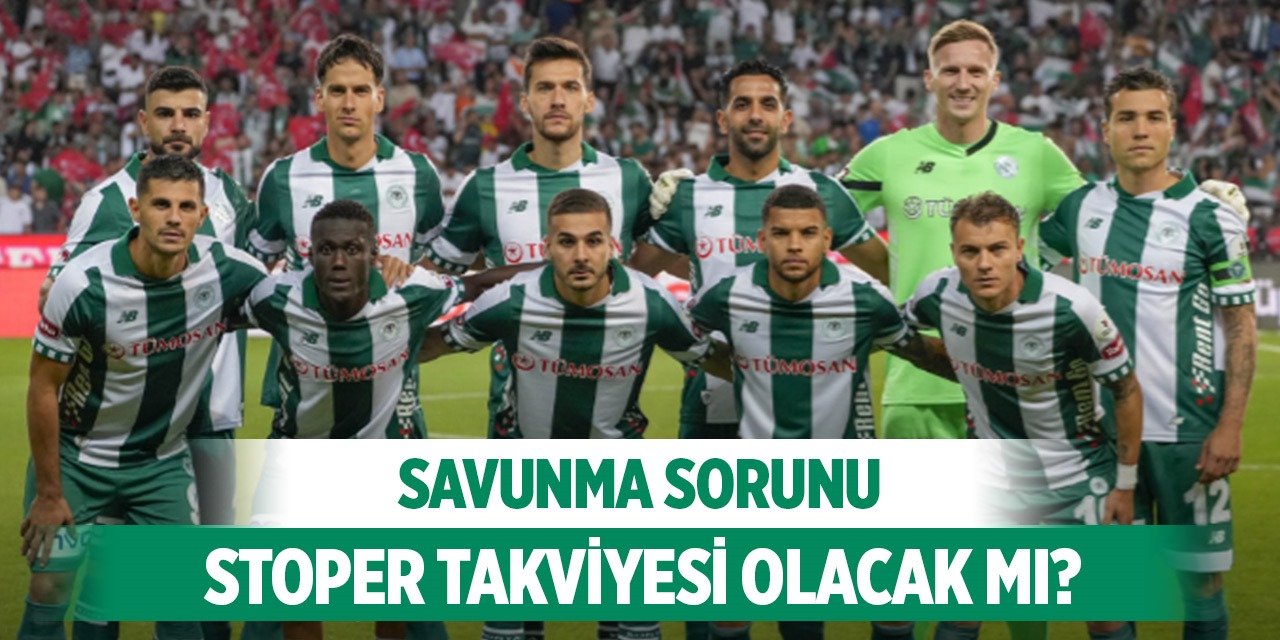 Konyaspor'da gözler savunma transferinde!