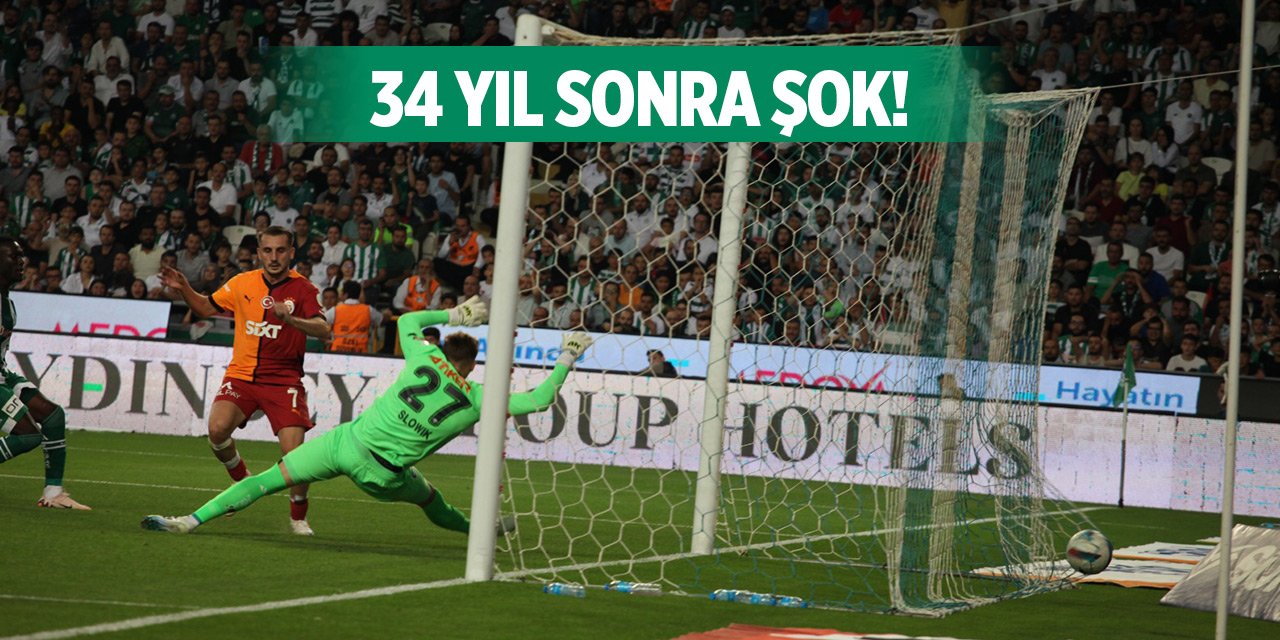 Konyaspor 34 yıllık geleneğini bitirdi!