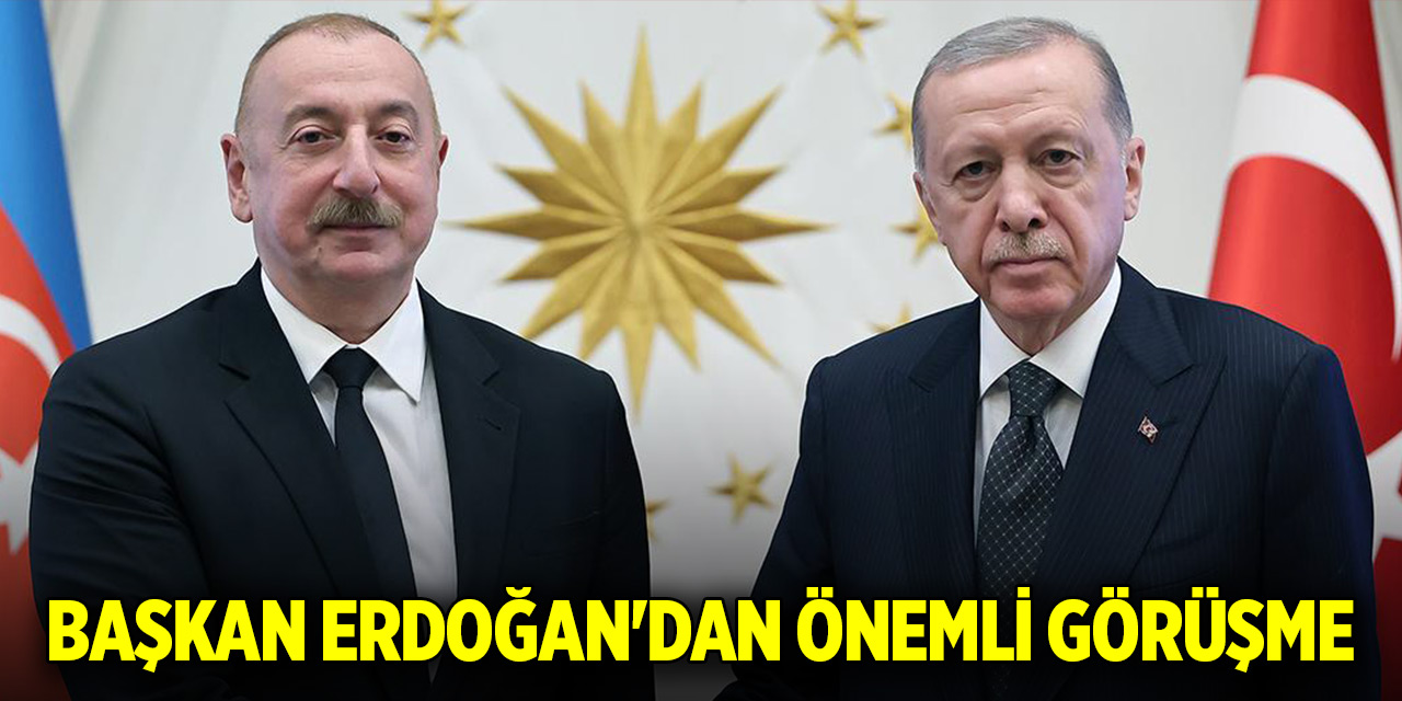 Başkan Erdoğan'dan önemli görüşme