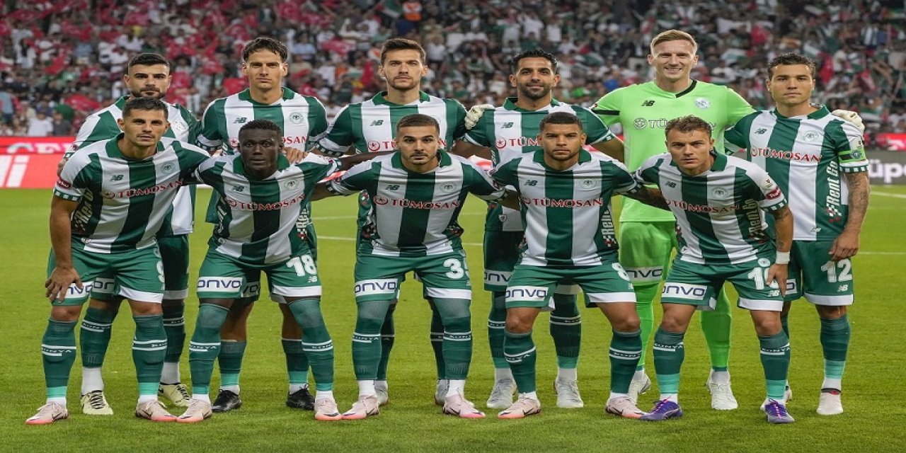 Konyaspor'da taraftarla buluşan futbolcular!