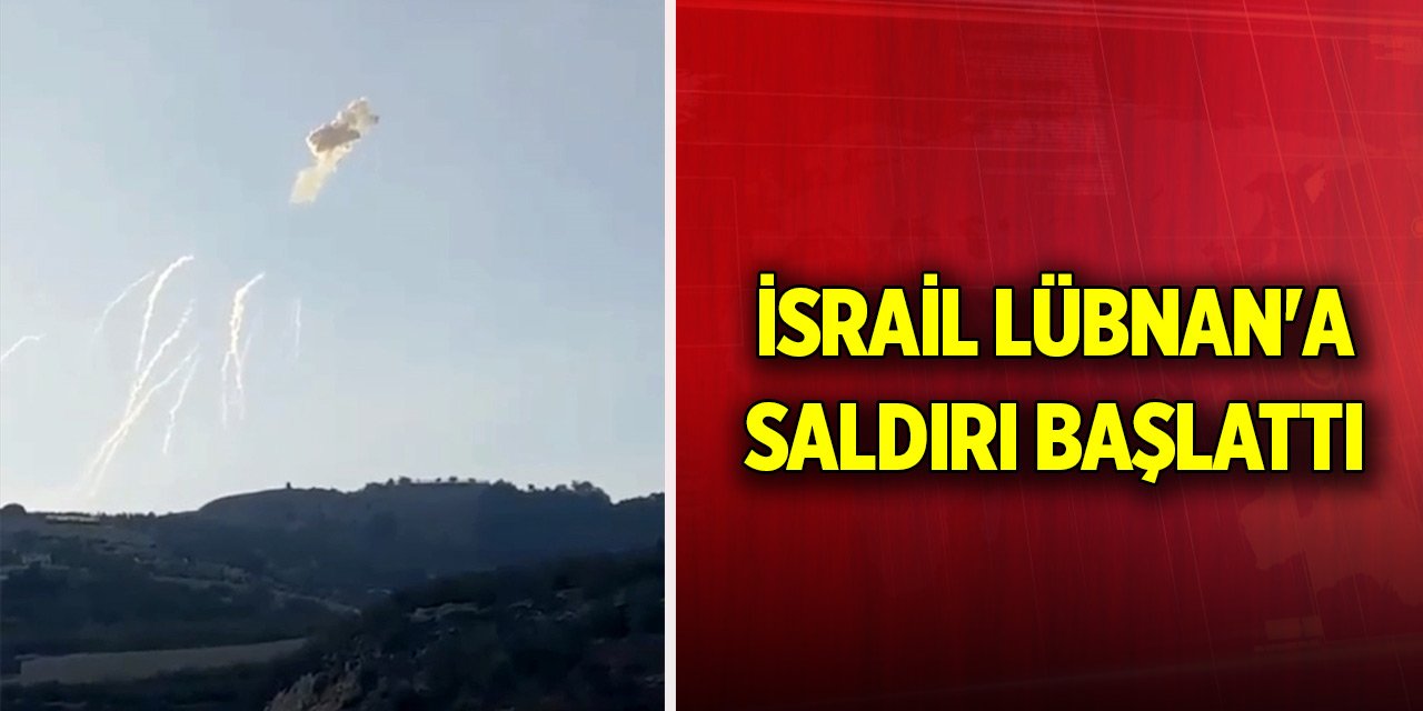 İsrail,  savaş uçaklarıyla Lübnan'a saldırı düzenledi