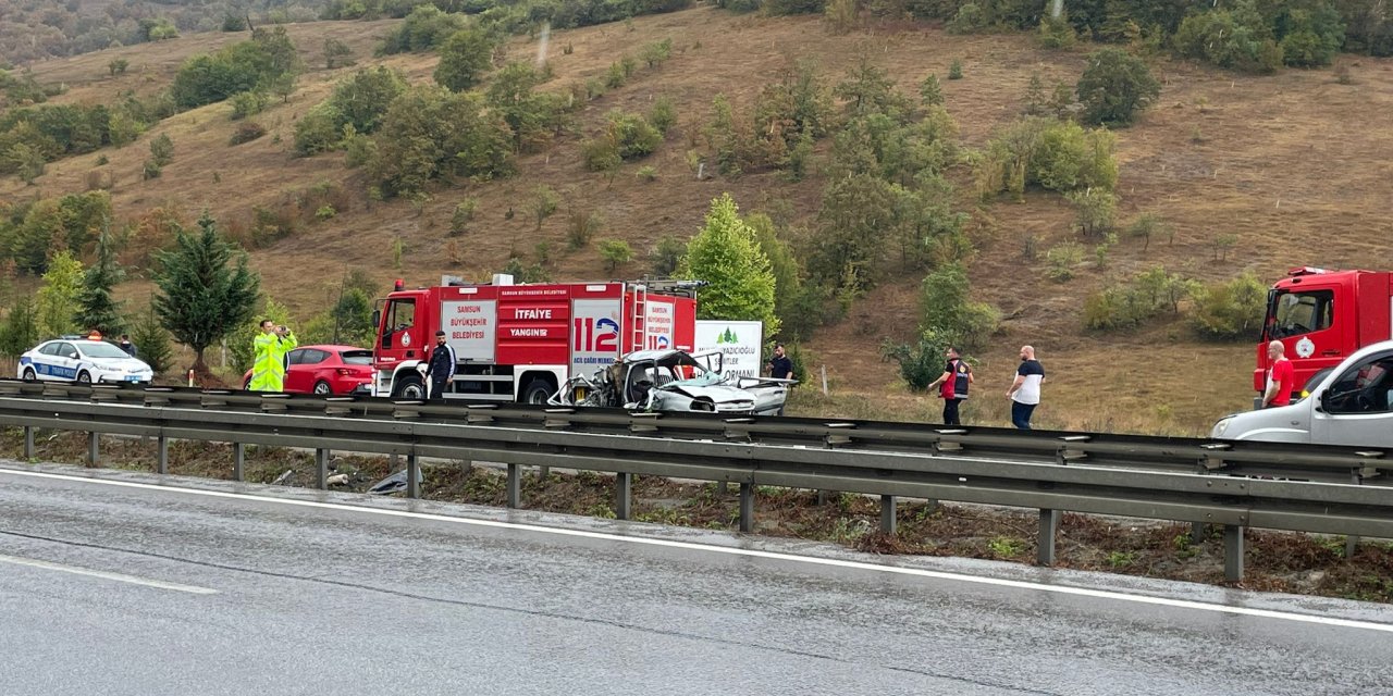 Samsun'da 2 farklı zincirleme kaza: 4 ölü, 15 yaralı