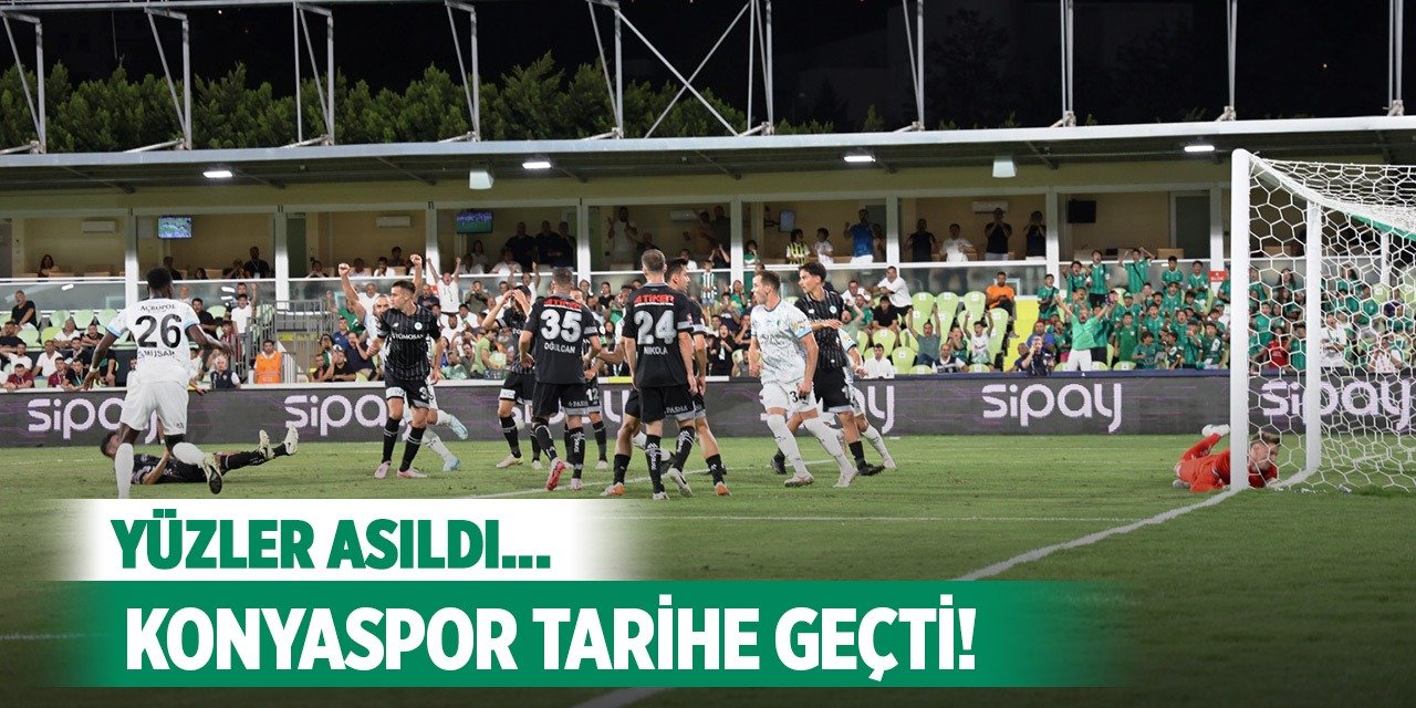 Konyaspor'da tarihe geçildi!