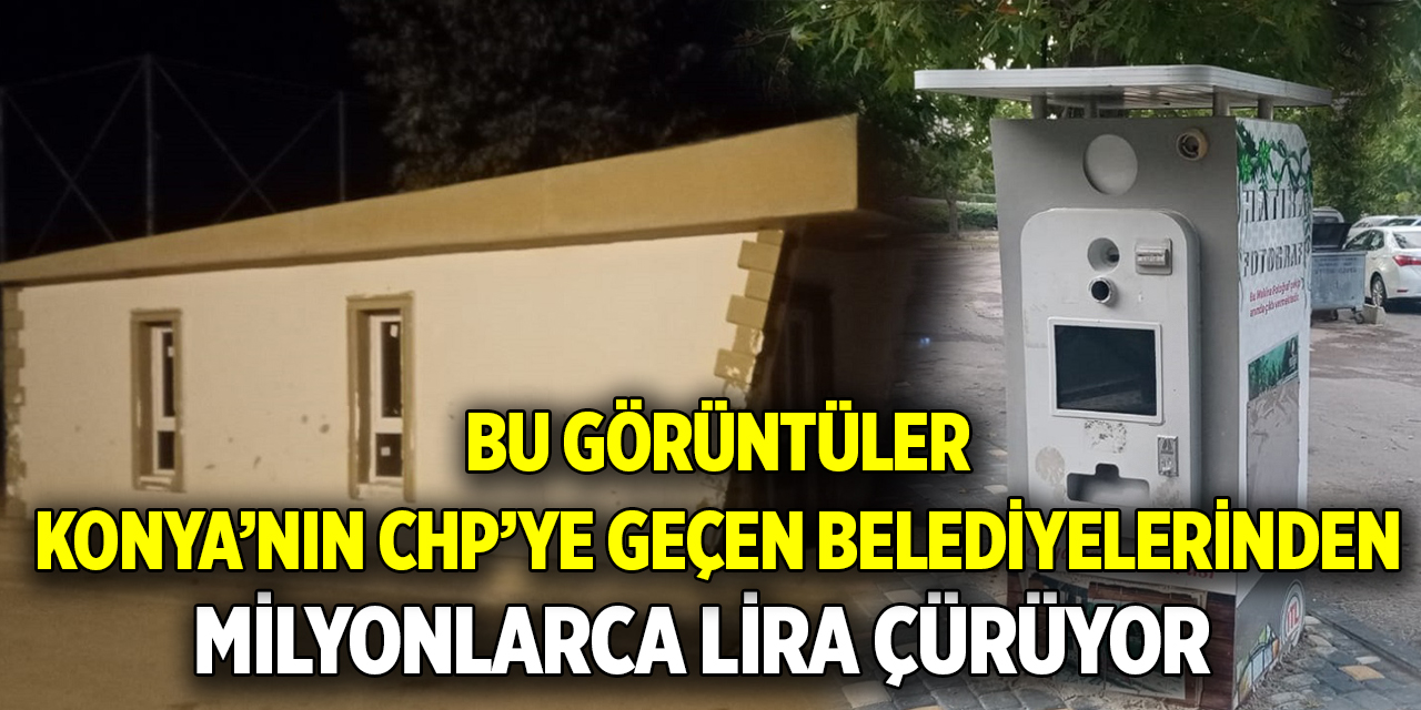 CHP’ye geçen Konya’nın o ilçesinde  Önceki projeler tek kalemde silindi