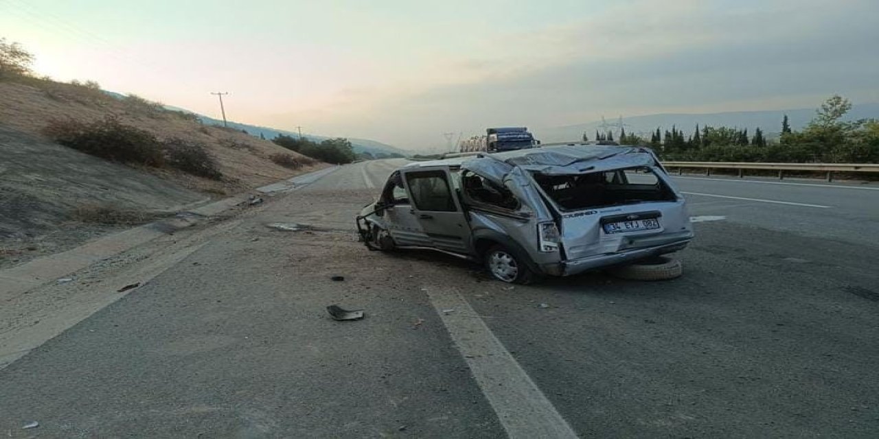 İnegöllü inşaat mühendisi genç trafik kazasında hayatını kaybetti