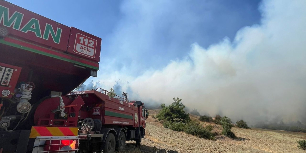 Kahramanmaraş’ta orman yangını