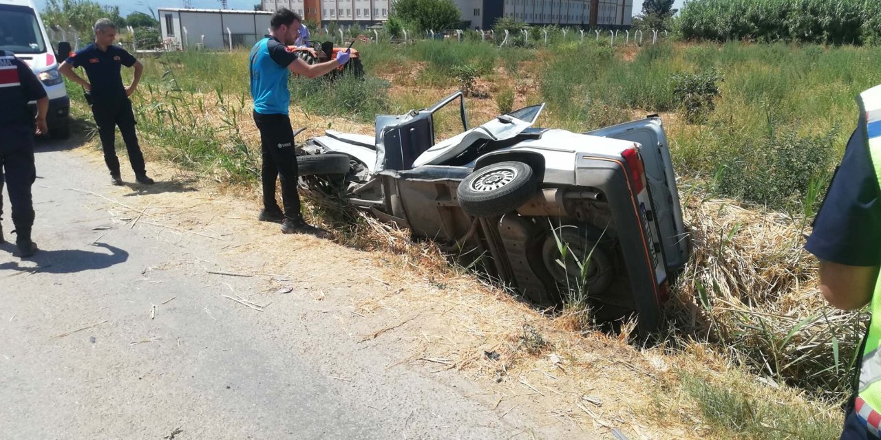 Aydın'da düğün dönüşü kaza: 1 ölü, 6 yaralı