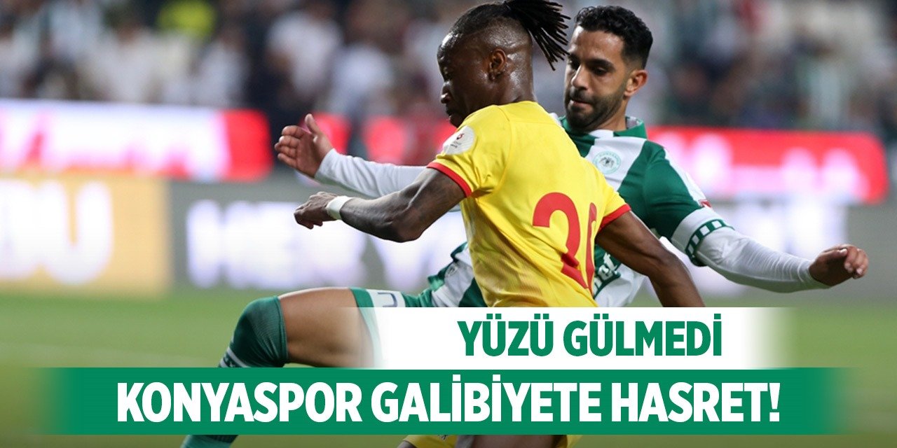 Konyaspor-Kayserispor, Başladığı gibi bitti!