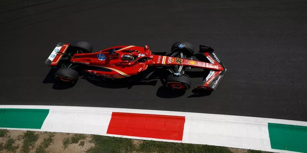 Charles Leclerc Ferrari'nin evinde kazandı!