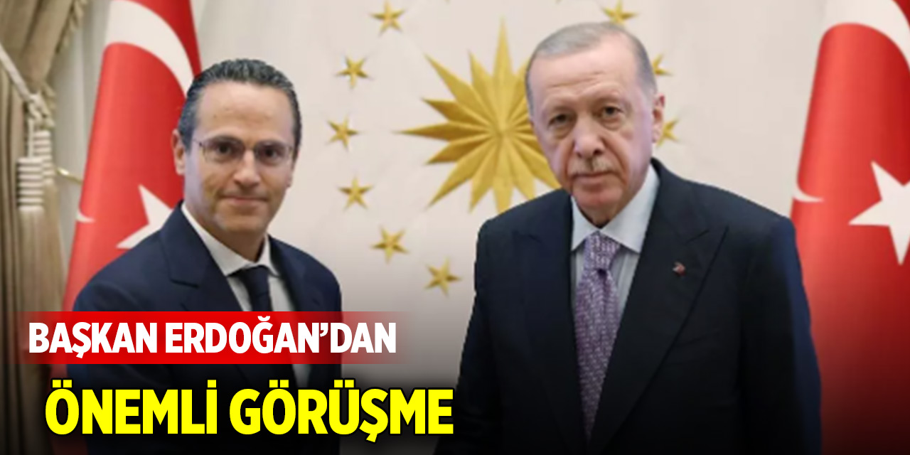 Başkan Erdoğan'dan önemli görüşme