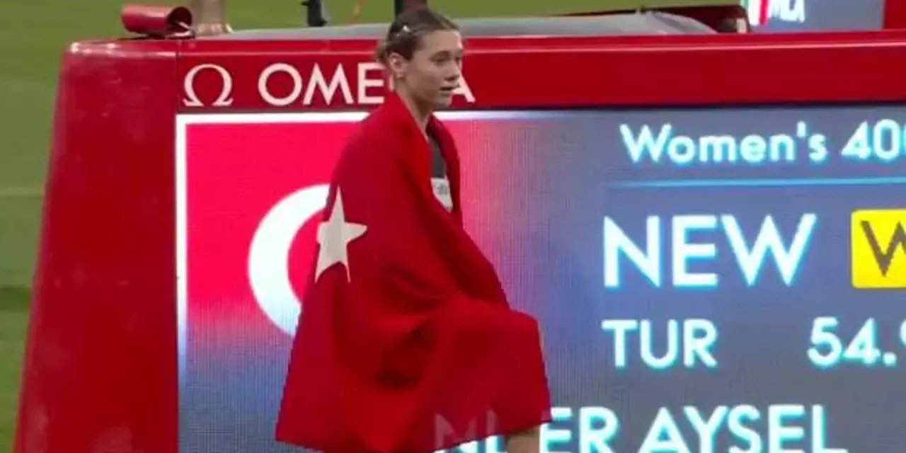 Hedef altın madalya! Aysel Önder dünya rekoru kırdı