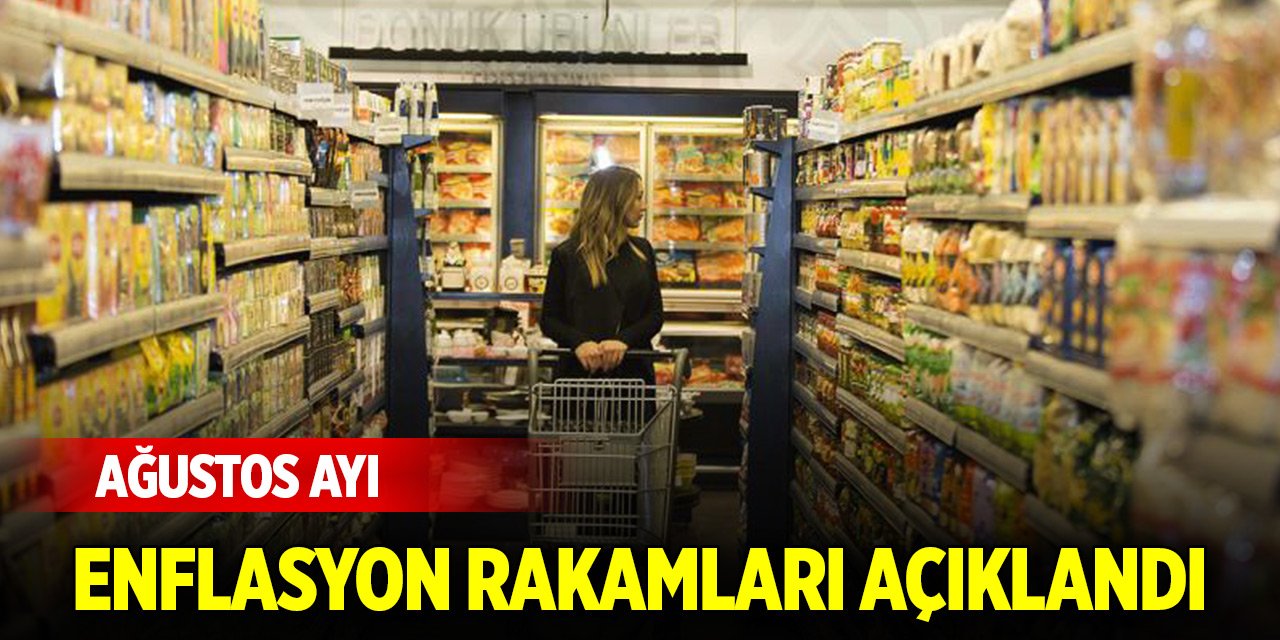 Son Dakika! Ağustos ayı enflasyon rakamları açıklandı