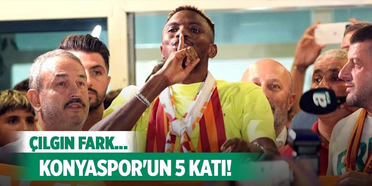 Osimhen'de çarpıcı Konyaspor örneği!