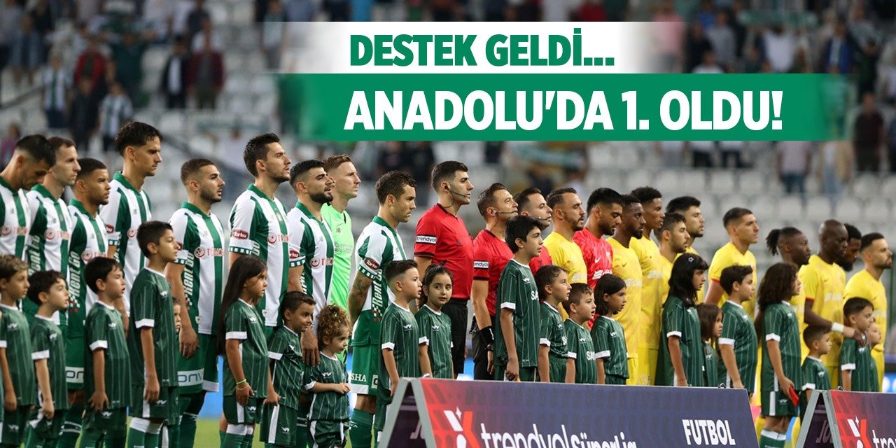 Konyaspor taraftarından tam destek!