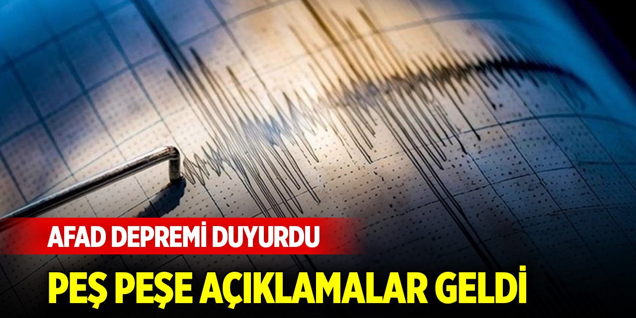 Son Dakika! Kahramanmaraş'ta 5 büyüklüğünde deprem