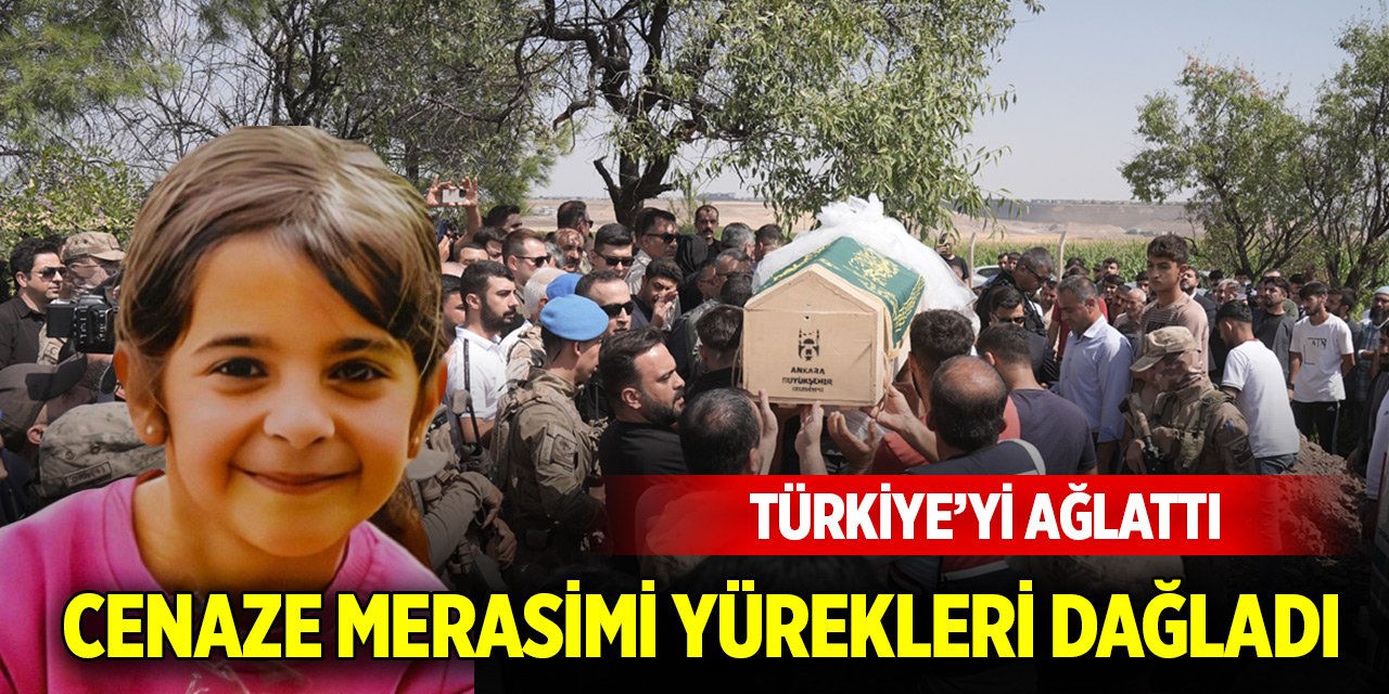 Türkiye’yi ağlatan Narin Güran'ın cenaze merasimi yürekleri dağladı