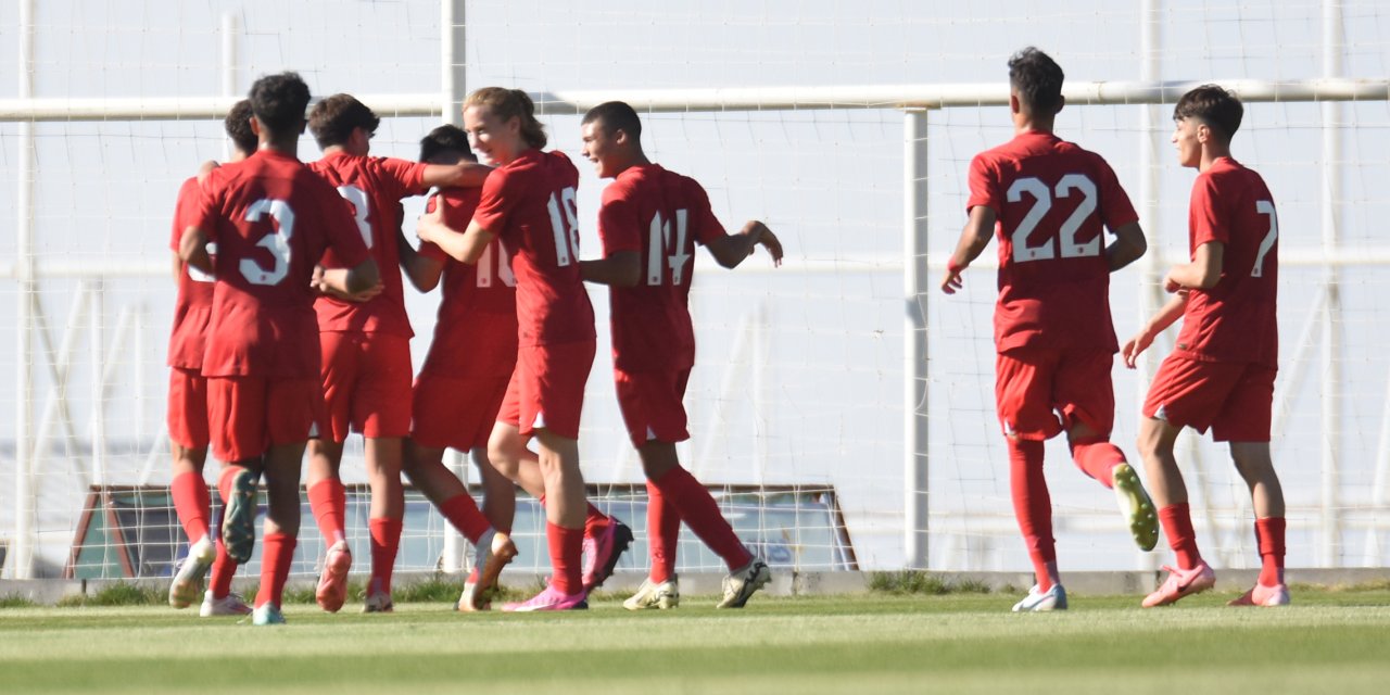 Türkiye U16 Futbol Takımı, Romanya’yı 5-1 mağlup etti