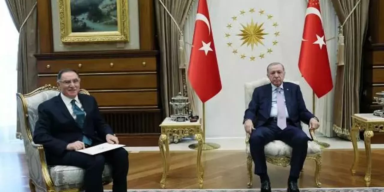 Cumhurbaşkanı Erdoğan, Kamu Başdenetçisi'ni kabul etti