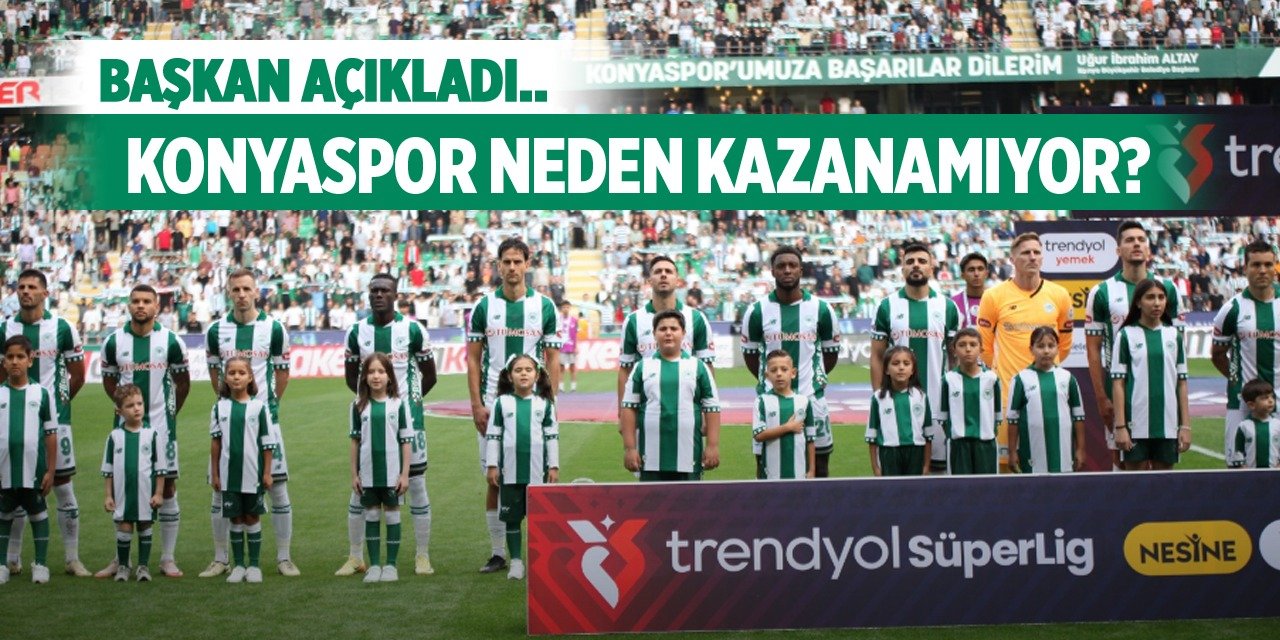 Konyaspor'da Başkan'dan net mesaj!