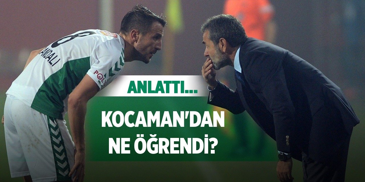 Kocaman'ın Çamdalı'ya Konyaspor'da öğrettikleri!