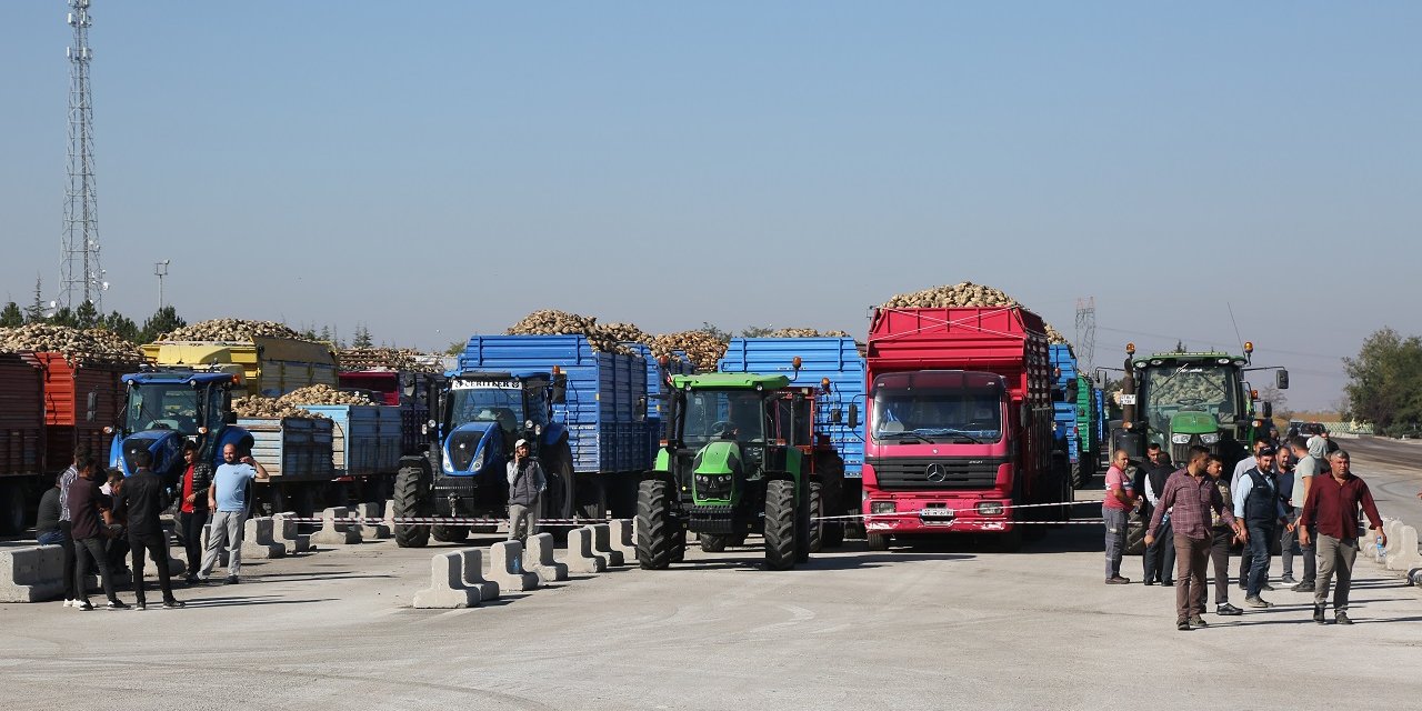 Konya’da pancar alım kampanyası başladı