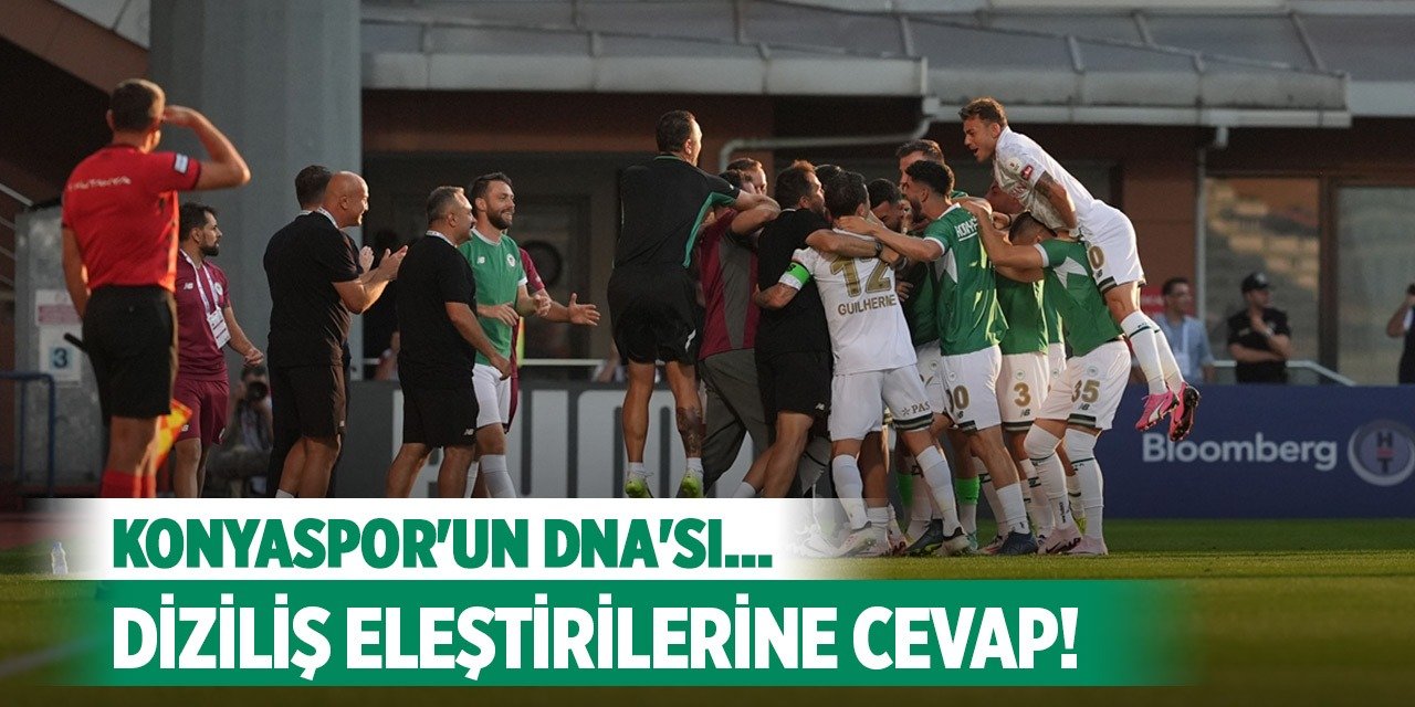 Konyaspor'da Hoca oyununu anlattı!