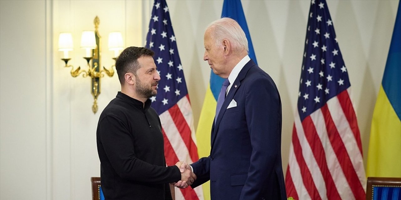 Biden, Zelenskiy ile görüştü... Ukrayna'ya tam destek