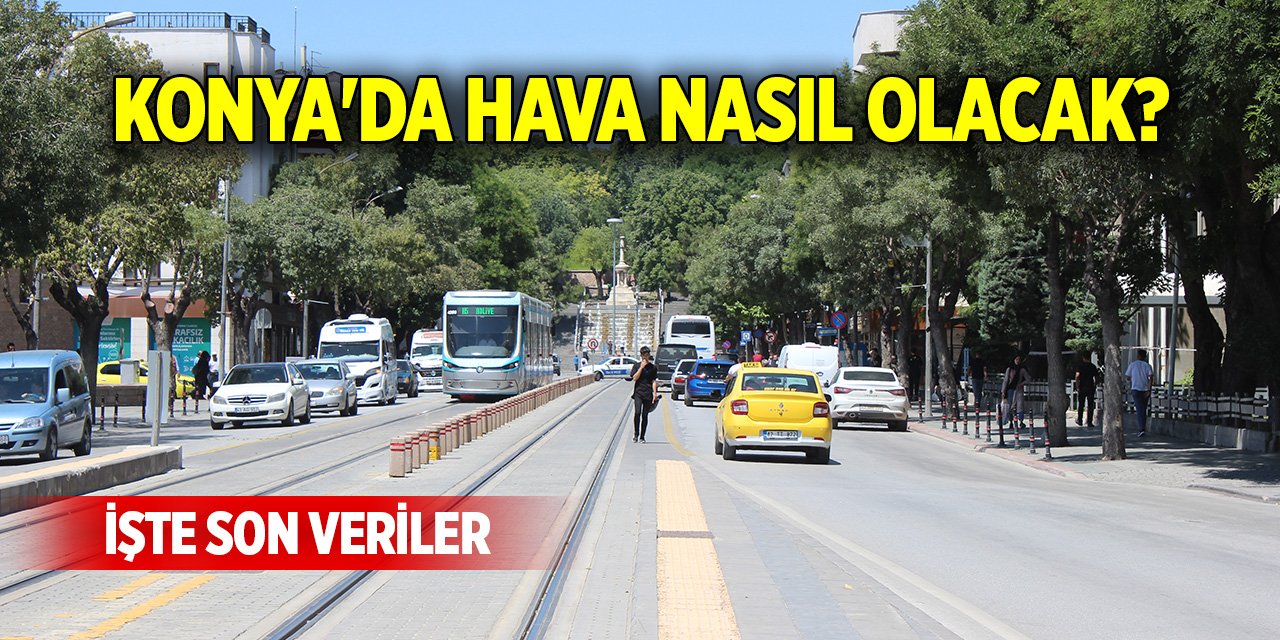 Konya'da hava nasıl olacak? İşte son veriler