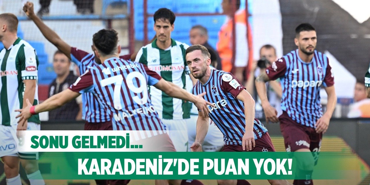 Konyaspor'un çabası yetmedi!