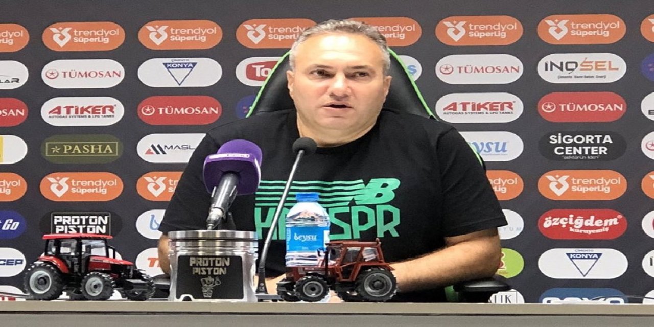 Konyaspor'da Albayrak'ın yenilgi yorumu