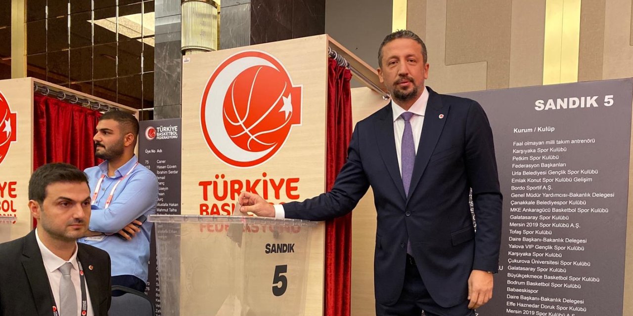 Türkiye Basketbol Federasyonu’nda başkan seçildi