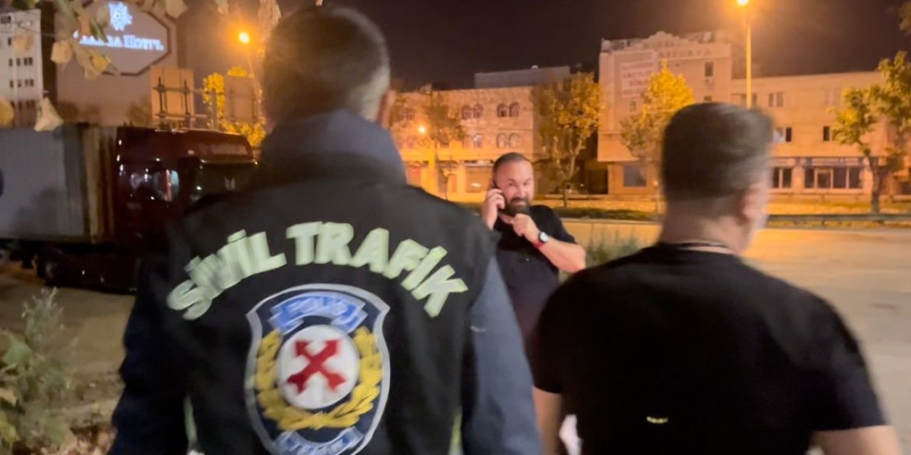 Dakikalarca polisle pazarlık yaptı ama bakın ne çıktı