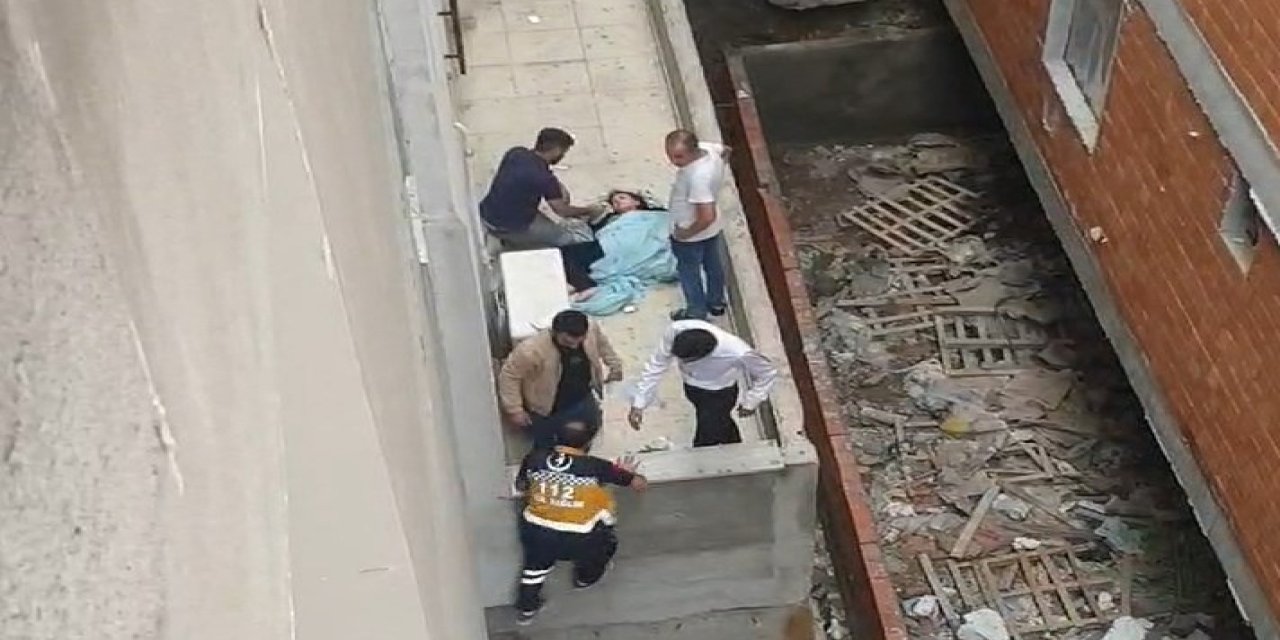 Evden kaçmak isteyen genç 2'nci kattan düştü