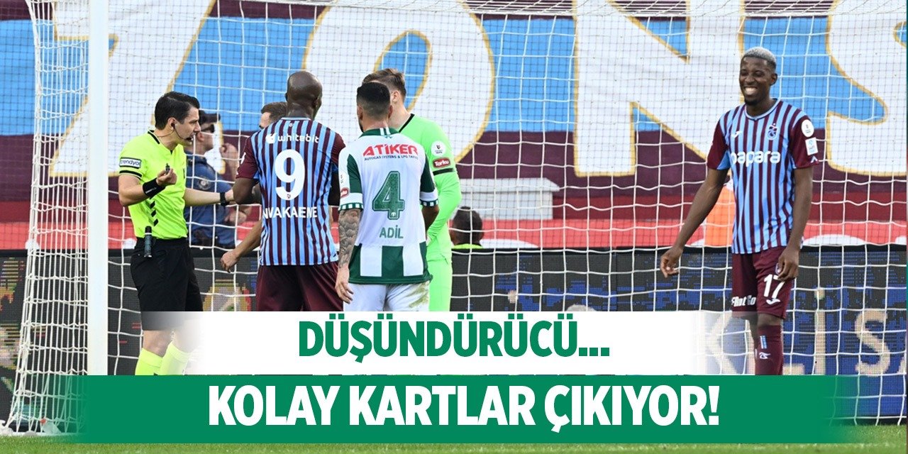 Konyaspor'a kolay kart çıkıyor!