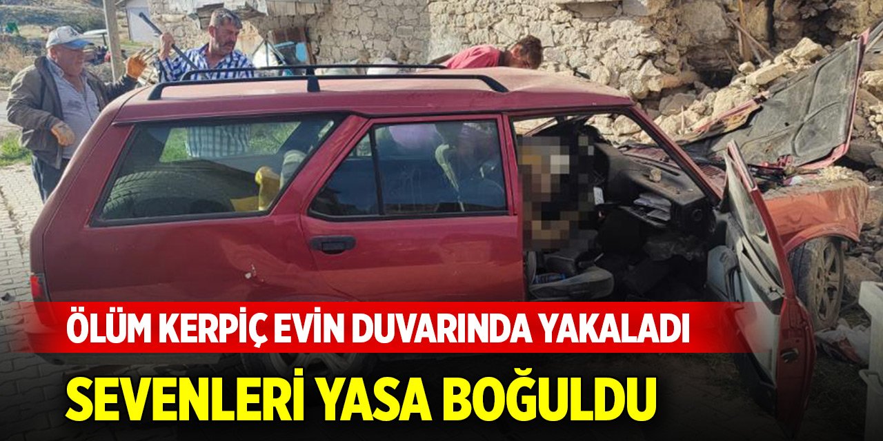 Konya’da ölüm kerpiç evin duvarında yakaladı, sevenleri yasa boğuldu