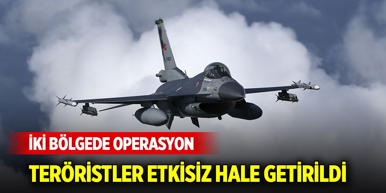 Gara ve Hakurk'ta 14 PKK'lı terörist etkisiz hale getirildi