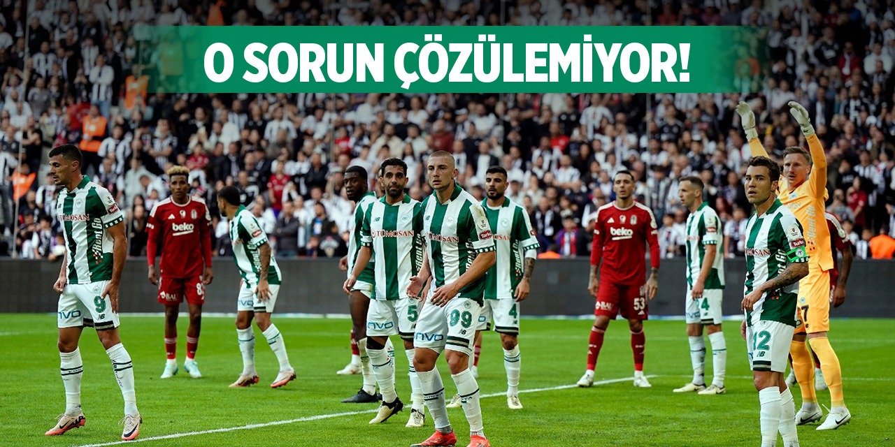 Konyaspor o sorunu halledemedi!