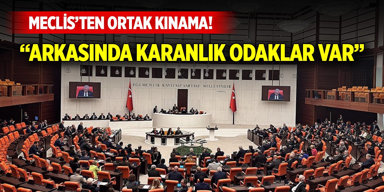 TBMM'de TUSAŞ'a yönelik terör saldırısına kınama!