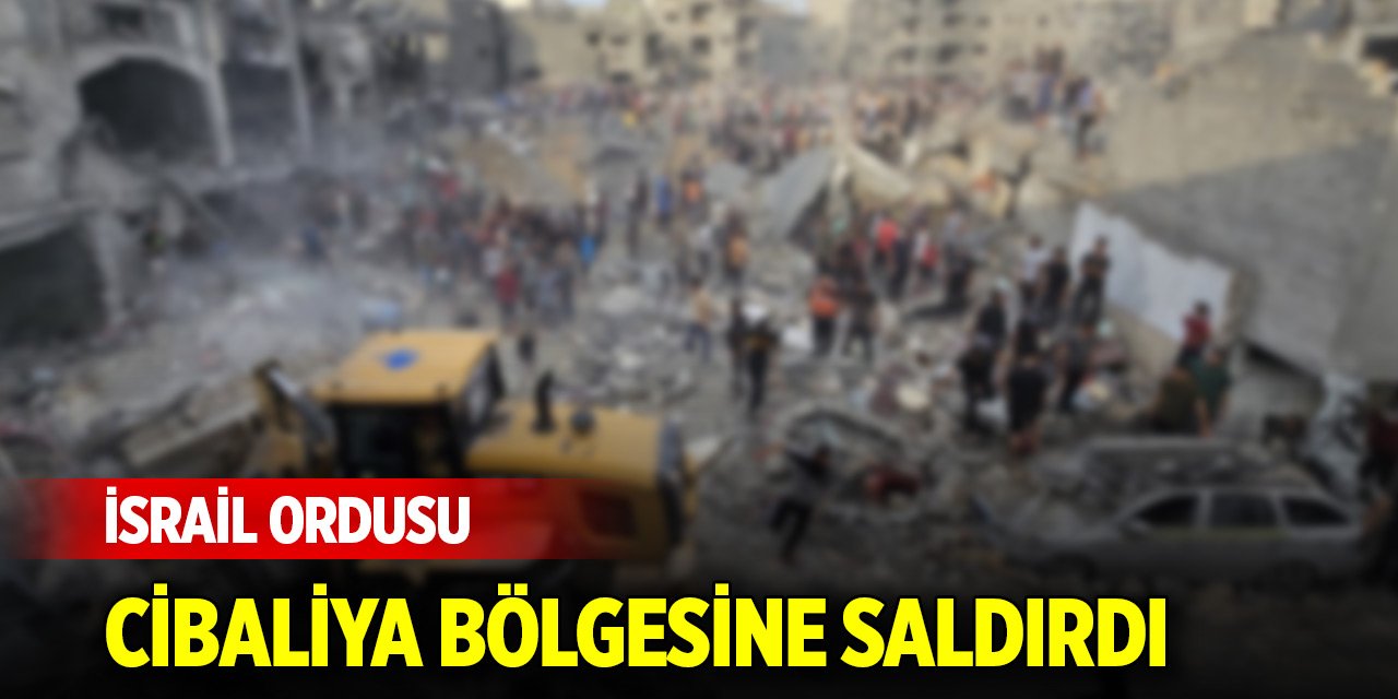 Son Dakika!  İsrail ordusu, Cibaliya bölgesine saldırdı... 150’den fazla kişi öldü ve yaralandı