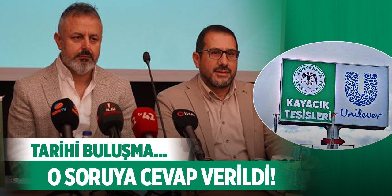 Konyaspor'da tarihi buluşma!