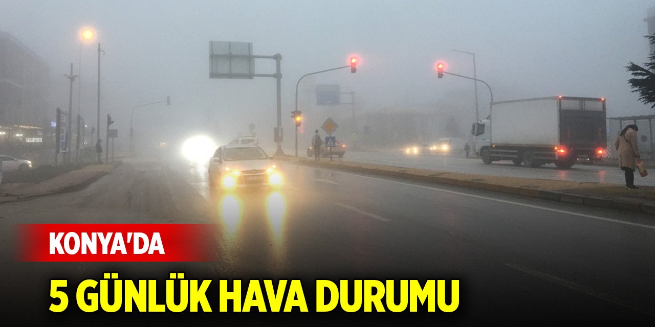 Konya'da 5 günlük hava durumu (26-30 Ekim 2024)