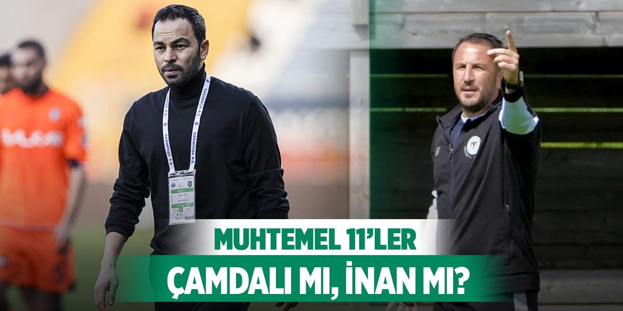 Gaziantep FK- Konyaspor, Muhtemel kadrolar!