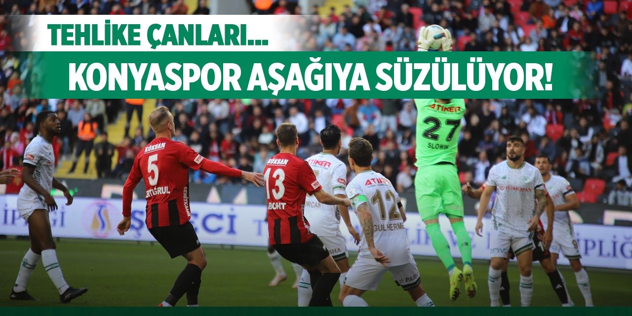 Konyaspor ağır yaralı!