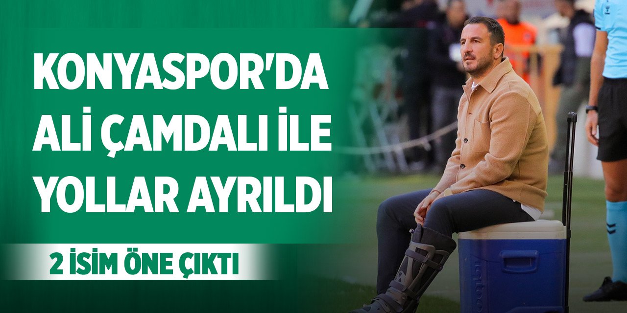 Konyaspor'da Ali Çamdalı ile yollar ayrıldı... İşte yerine düşünülen iki isim!