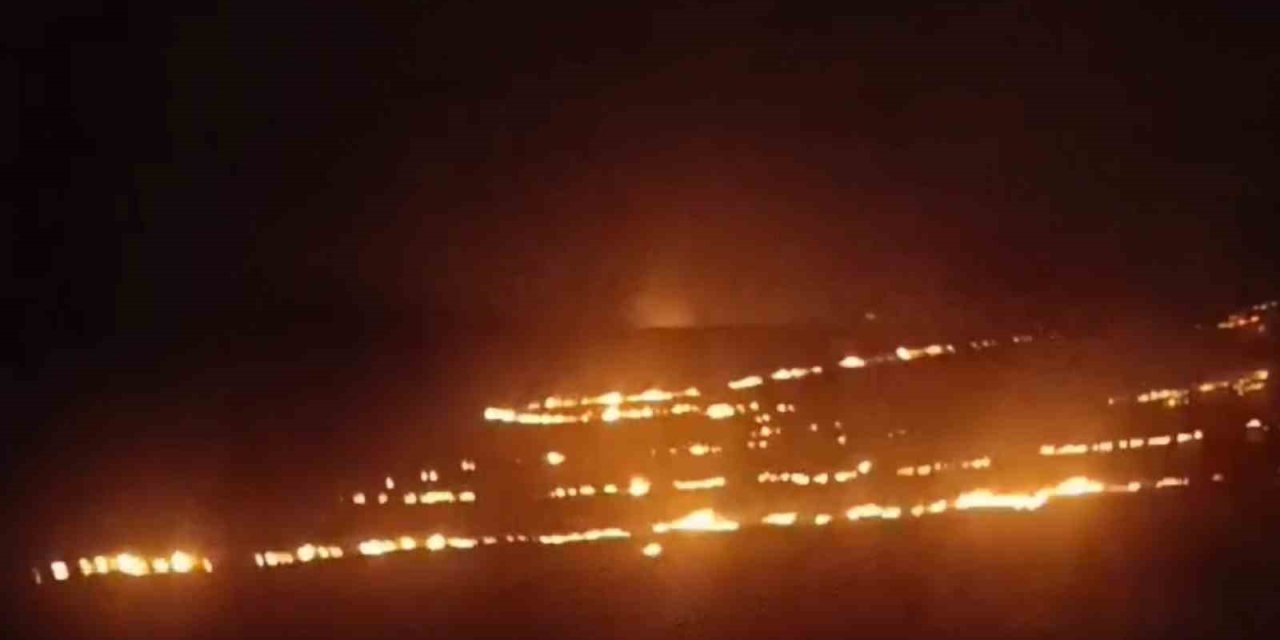 Siirt’teki anız yangını söndürüldü