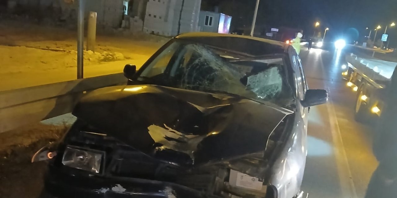 Kırşehir’de otomobilin çarptığı özel güvenlik görevlisi öldü